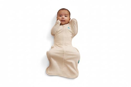 Love To Dream™ Swaddle UP™, Größe S 3,5–6 kg – Haferflockenfarben | Enganliegend,...