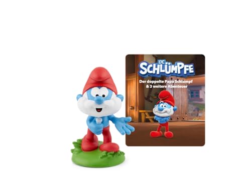 tonies Hörfigur für Toniebox, Die Schlümpfe: Der doppelte Papa Schlumpf & 3 weitere Abenteuer,...