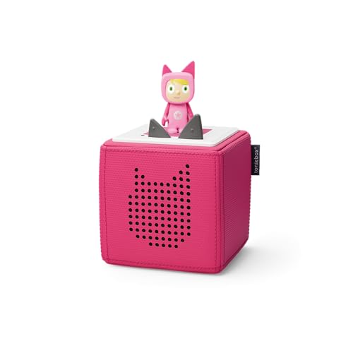 Tonies Toniebox Starter Set incl 1 Creative Character, Audio Music Player Speaker for Audiobooks...
