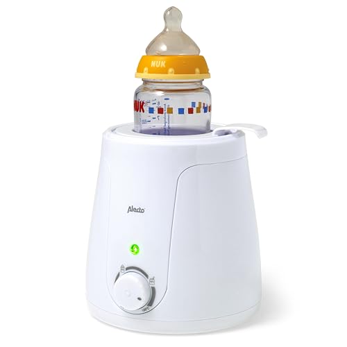 Alecto BW-70 Baby Flaschenwärmer - Erwärmen und Auftauen - stufenlos einstellbare Temperatur - und...