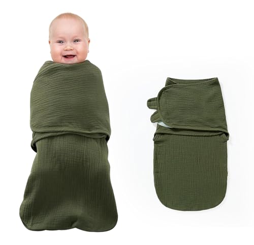 NCTNCX Baby Schlaf Pucksack Baby 0-3 Monate/3-6 Monate Sicherheit Baumwolle Puck Schlafsack Pucksack...
