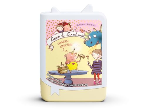 tonies Hörfigur für Toniebox, Book, Emmi & Einschwein - 1. Einhorn kann jeder!, Hörspiel für...