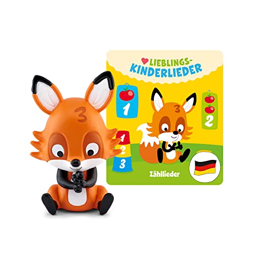 tonies Hörfiguren für Toniebox, 21 Lieblings-Kinderlieder – Zähllieder (neu eingespielt),...