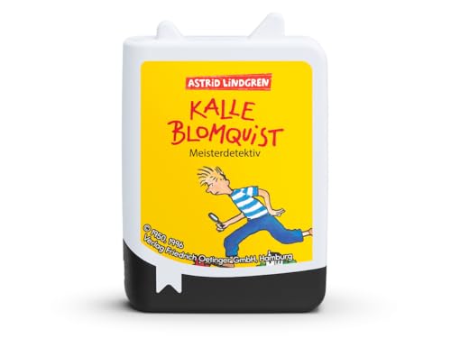tonies Hörfigur für Toniebox, Book, Kalle Blomquist - Meisterdetektiv, Hörspiel für Kinder ab 9...