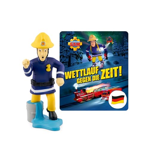 tonies Hörfigur für Toniebox, Feuerwehrmann Sam – Wettlauf gegen die Zeit!, Hörspiel mit 5...