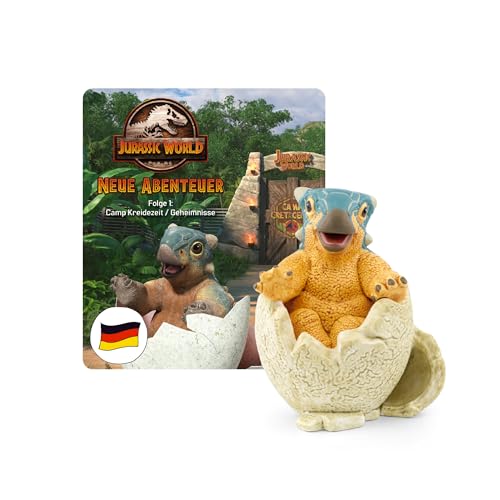 tonies Hörfigur für Toniebox, Jurassic World: Neue Abenteuer – Folge 1: Camp...