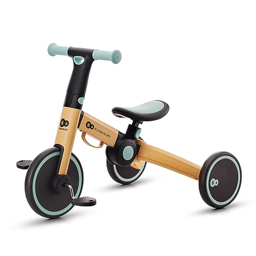 ‎Kk Kinderkraft 4TRIKE Dreirad 3 in 1, Leicht Rutscher, Laufrad, Zusammenklappbar, ergonomische...