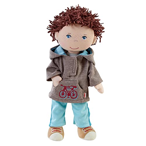 HABA 306528 - Puppe Lian - Stoffpuppe für Kinder ab 18 Monaten zum Spielen und Kuscheln aus weichen...