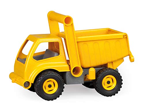 Lena 4210 EcoActives LKW Kipper, Baustellenfahrzeug ca. 27 cm, robuster Kipplaster, Muldenkipper...