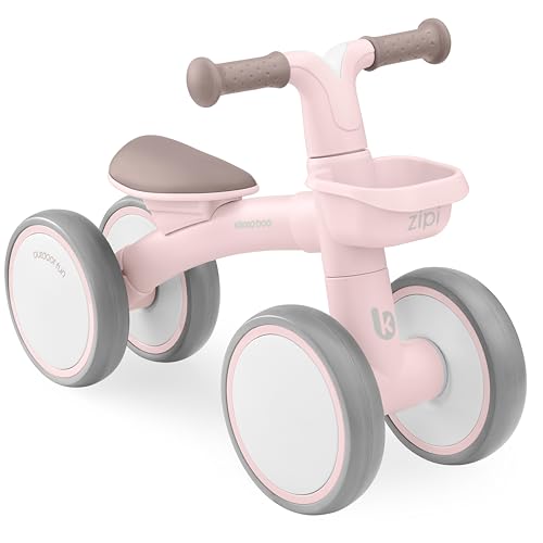 KikkaBoo ZIPI Fahrrad ohne Pedale, Von 1 bis 3 Jahren Ride-on, Baby-Fahrrad, Laufrad mit Korb,...