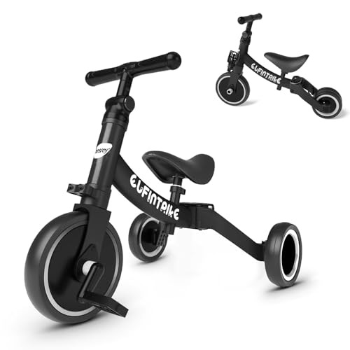 besrey 3 in 1 Laufräder Laufrad Kinderdreirad Dreirad Lauffahrrad für Kinder ab 1 Jahre bis 4...