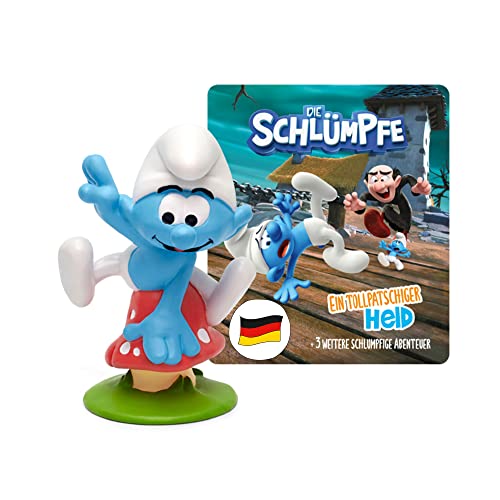 tonies Hörfigur für Toniebox, Die Schlümpfe – EIN tollpatschiger Held & 3 weitere schlumpfige...