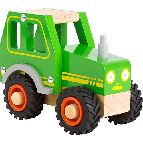 small foot Traktor aus 100% FSC-zertifizierten Holz und mit großen gummierten Reifen, ab 18 Monate,...