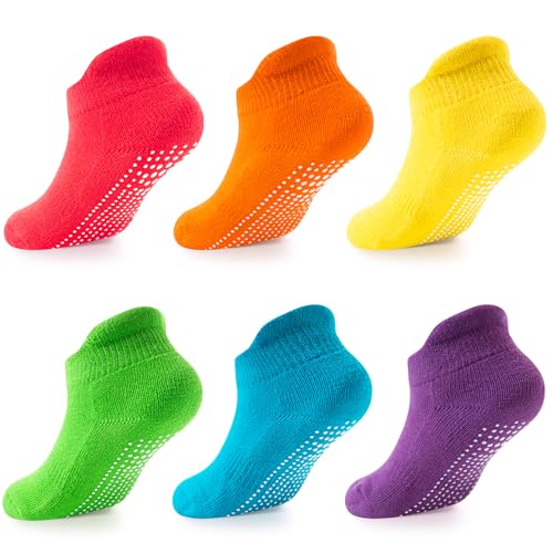 LA Active Stoppersocken Kinder Baby Socken 0-6 Monate bis 10 Jahre ABS Socken Kinder Stoppersocken...