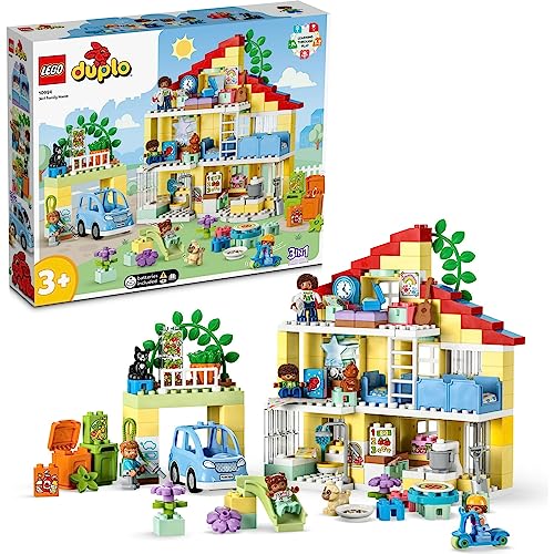 LEGO® DUPLO® Town 3in1 Familienhaus 10994 Spielzeug Bauset (218-teilig)