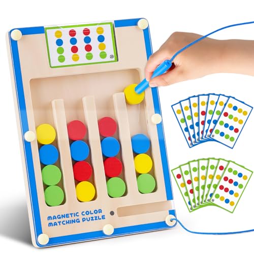 Montessori Spielzeug ab 3 4 5 6 Jahre Junge Mädchen: Motorikspielzeug Geschenk Junge 4-5-6-7 Jahre...