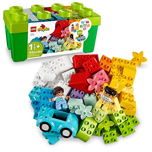 Lego DUPLO Klassische Brick Box 10913 erstes Lego Set mit Aufbewahrungsbox, tolles Lernspielzeug...