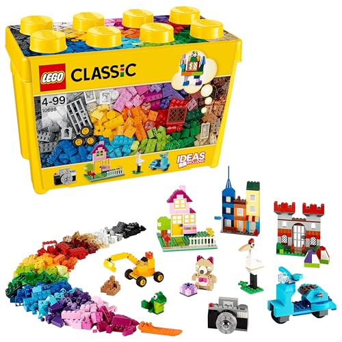 LEGO Classic Große Bausteine-Box, Konstruktionsspielzeug für Mädchen und Jungen mit...