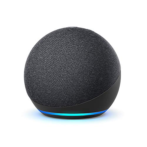 Echo Dot (4. Generation, 2020), Zertifiziert und generalüberholt, Anthrazit | Smarter Lautsprecher...