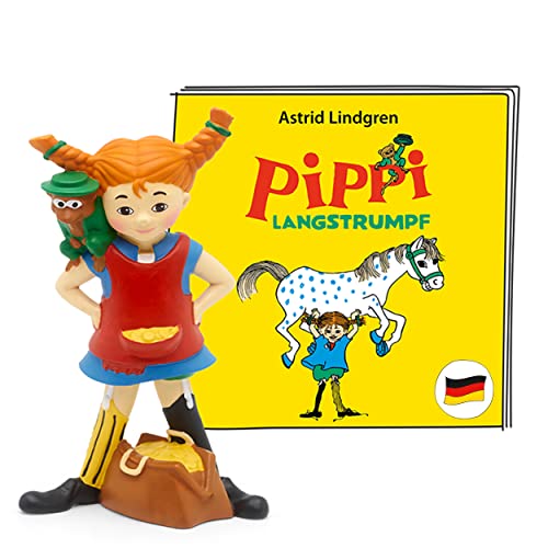 tonies Hörfiguren für Toniebox, Pippi Langstrumpf, Hörbuch für Kinder ab 4 Jahren, Spielzeit ca....