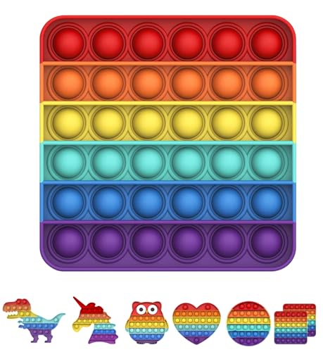 Bdwing Push and Pop Bubble Sensory Fidget Toy, Silikon Sensorisches Angst Relief Finger Toys,...