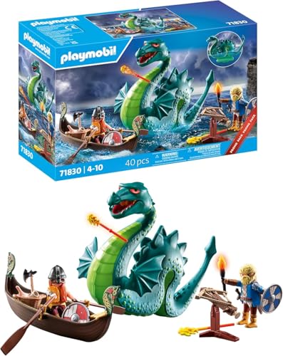 PLAYMOBIL | Wikinger mit Seeungeheuer | Lernspielzeug ab 4 Jahren | Fantasievolles Spielzeug |...