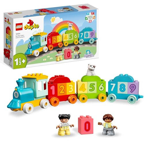 LEGO DUPLO Zahlenzug – Zählen lernen – Pädagogisches Lernspielzeug – Weihnachten Spielzeug...