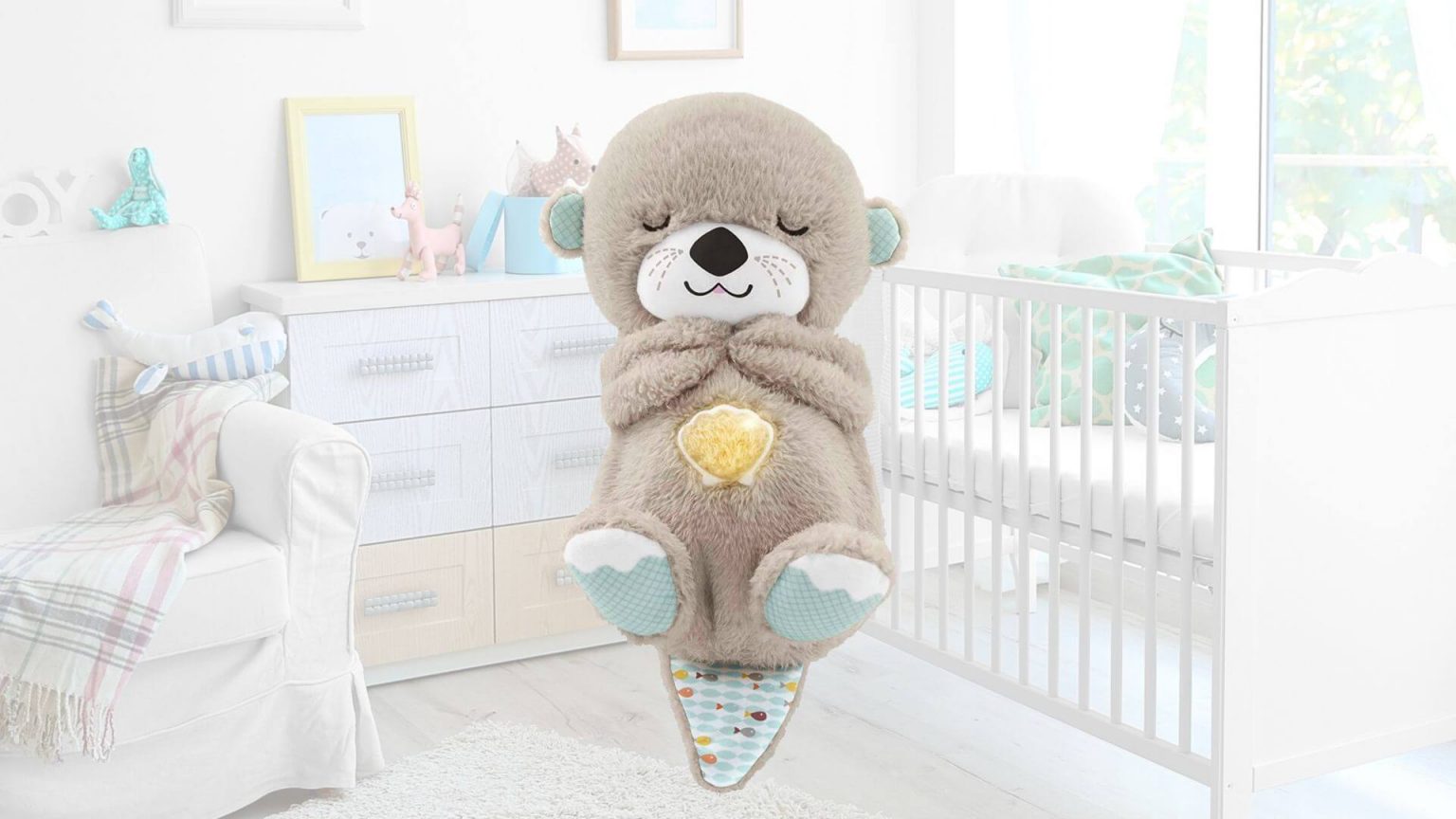 Fisherprice Schlummer Otter Mit Bewegung Und Geräuschen (Gebraucht) In